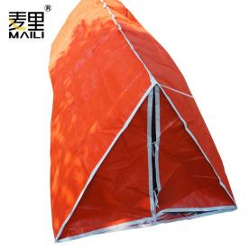 無(wú)紡布橙色帳篷